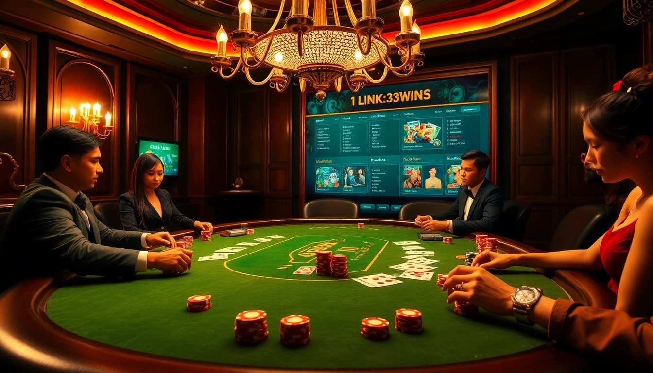 Experience casino excitement at https://33wins.it.com with thrilling poker action and vibrant atmosphere.