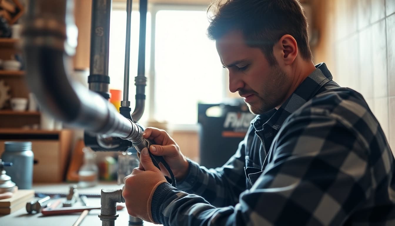 Engage with expert whole house repiping services Clearwater FL in a home under repair.