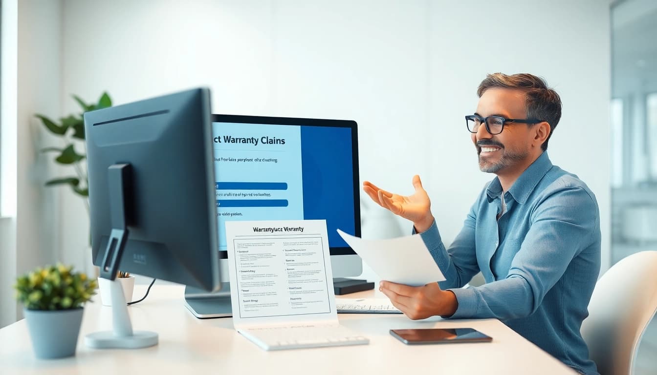 Facilitate no hassle warranty claims in an engaging office environment with friendly interaction.