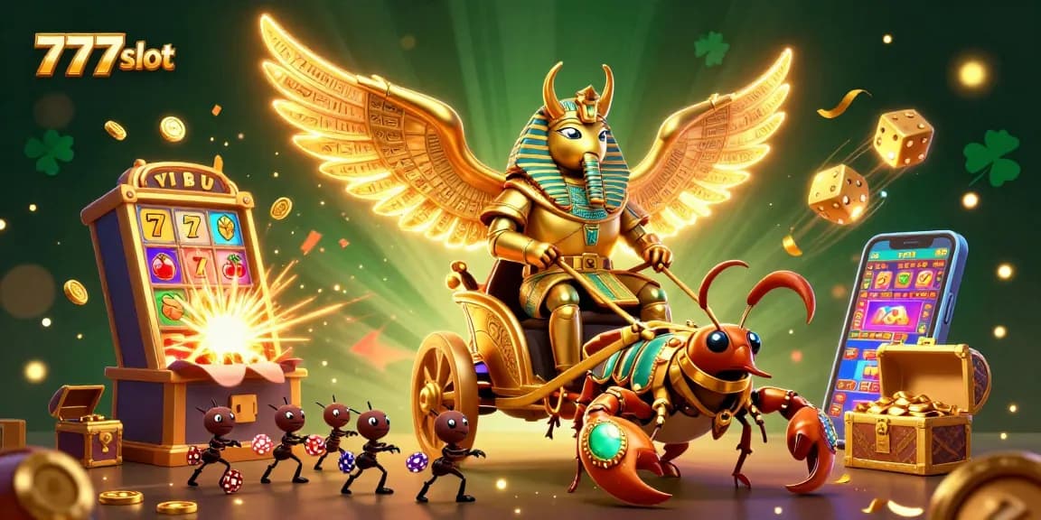 Menangkan jackpot di 777slot dengan mesin slot yang kaya warna dan elemen kasino yang menakjubkan.