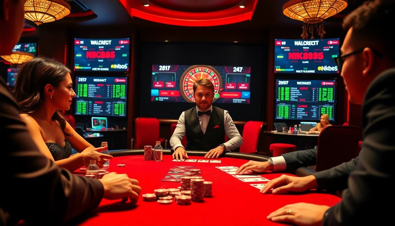 Experience the thrill of casino gaming at https://nk88s.com/ with professional dealers and exciting gameplay.