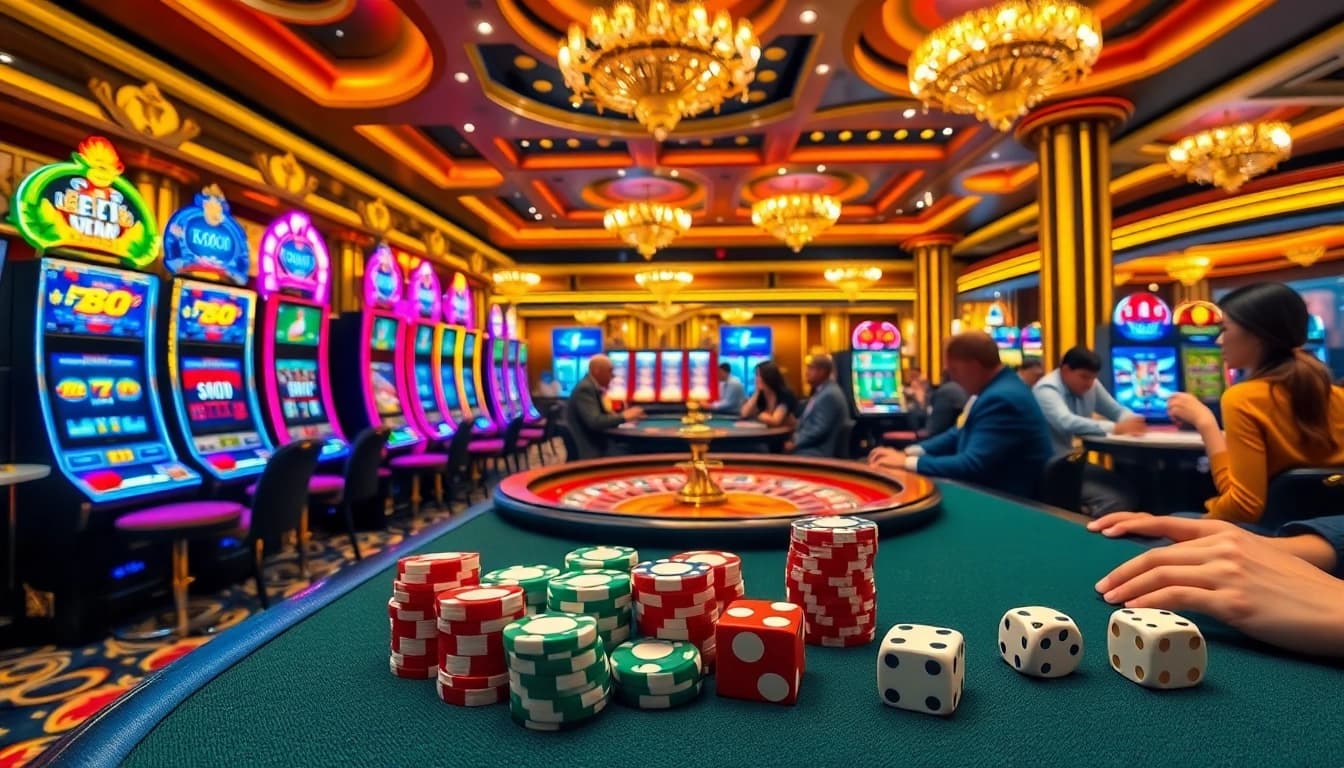 Experience thrilling gameplay at https://febet8.com with diverse slot machines and professional dealers.