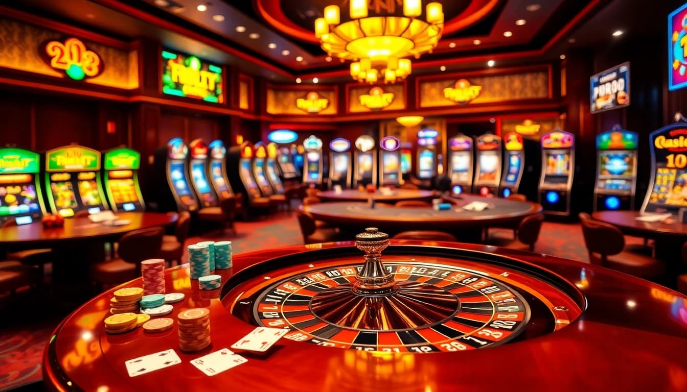 Découvrez l'excitation du meilleur casino en ligne à une table de jeux dynamique avec des jetons de poker !
