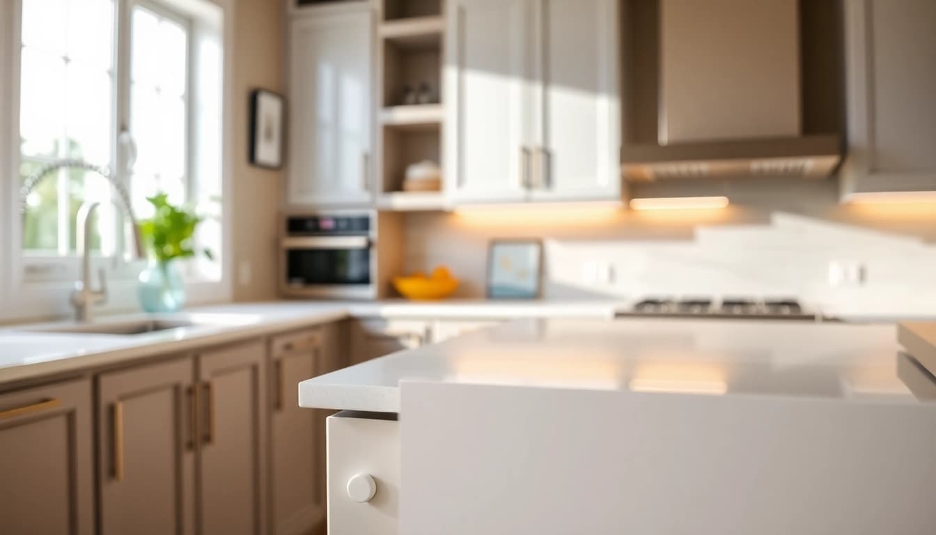 Showcase of cabinet refacing in Saint Petersburg FL with modern design and finish.