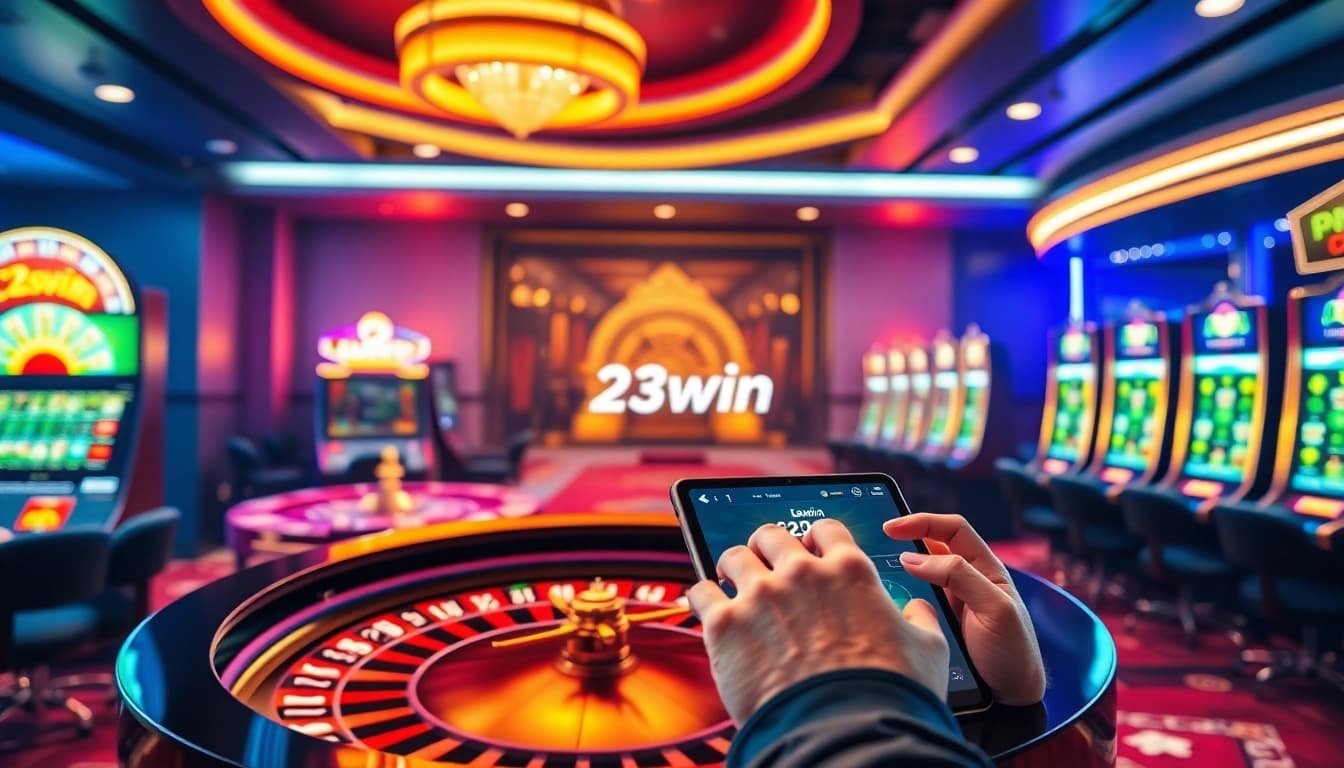 Experience the excitement of 23win with engaging online casino games and vibrant visuals.