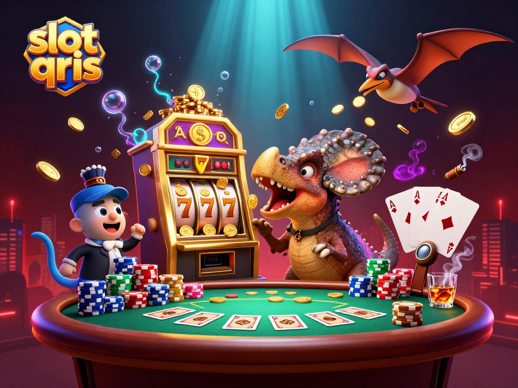 Menggondol jackpot dalam permainan slot qris saat dino pachycephalosaurus menyerang mesin slot emas.