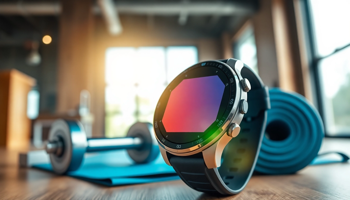 Highlight the features of the Explorer Plus GPS Smart Watch in a fitness setting.