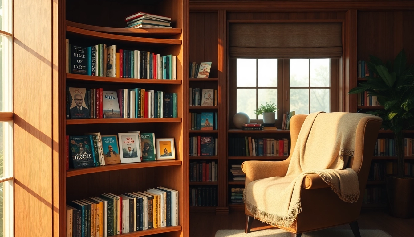 Engaging view of Intelligenthq ebooks collection in a cozy reading nook featuring vibrant eBook covers.