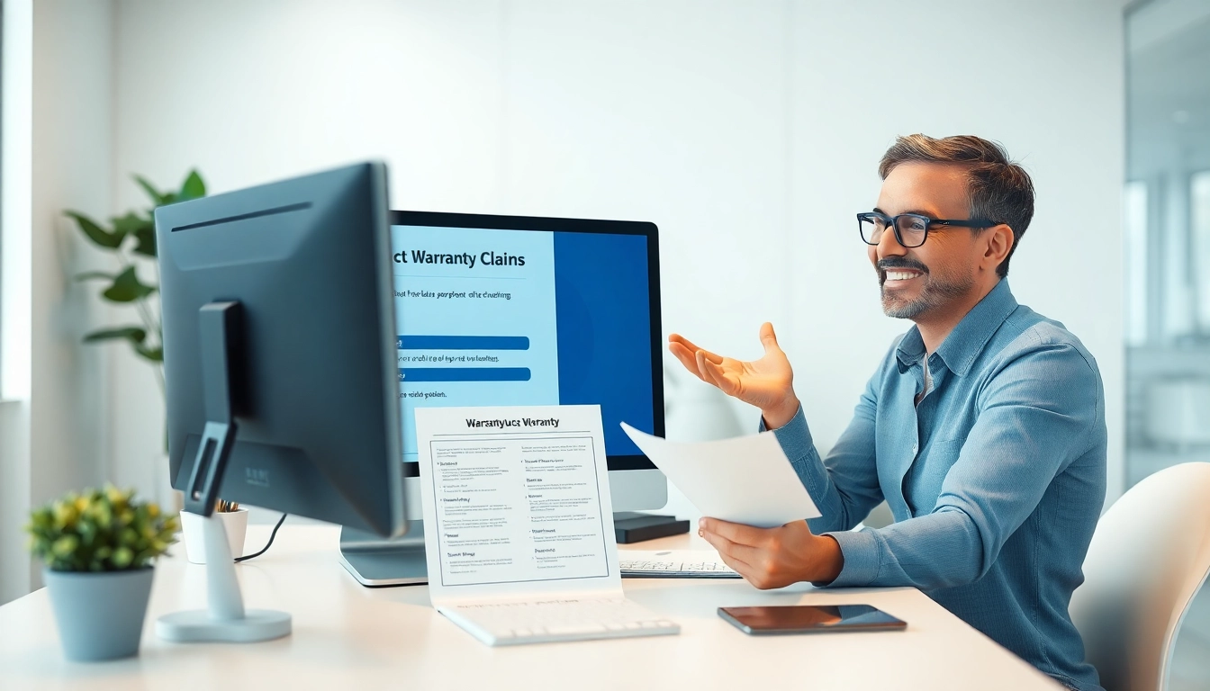 Facilitate no hassle warranty claims in an engaging office environment with friendly interaction.