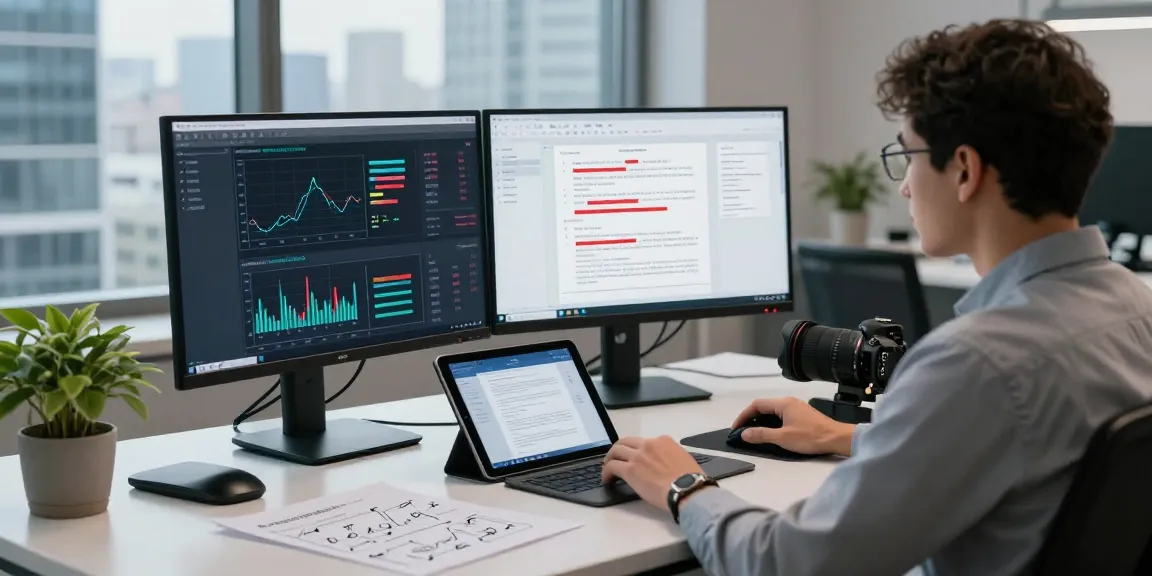 Analyze fraud in PDF documents with AI tools in a modern workspace