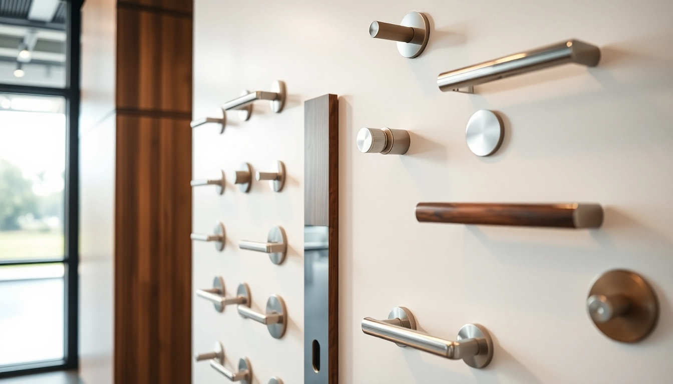 Explore innovative door handle suppliers showcasing elegant designs and quality craftsmanship.