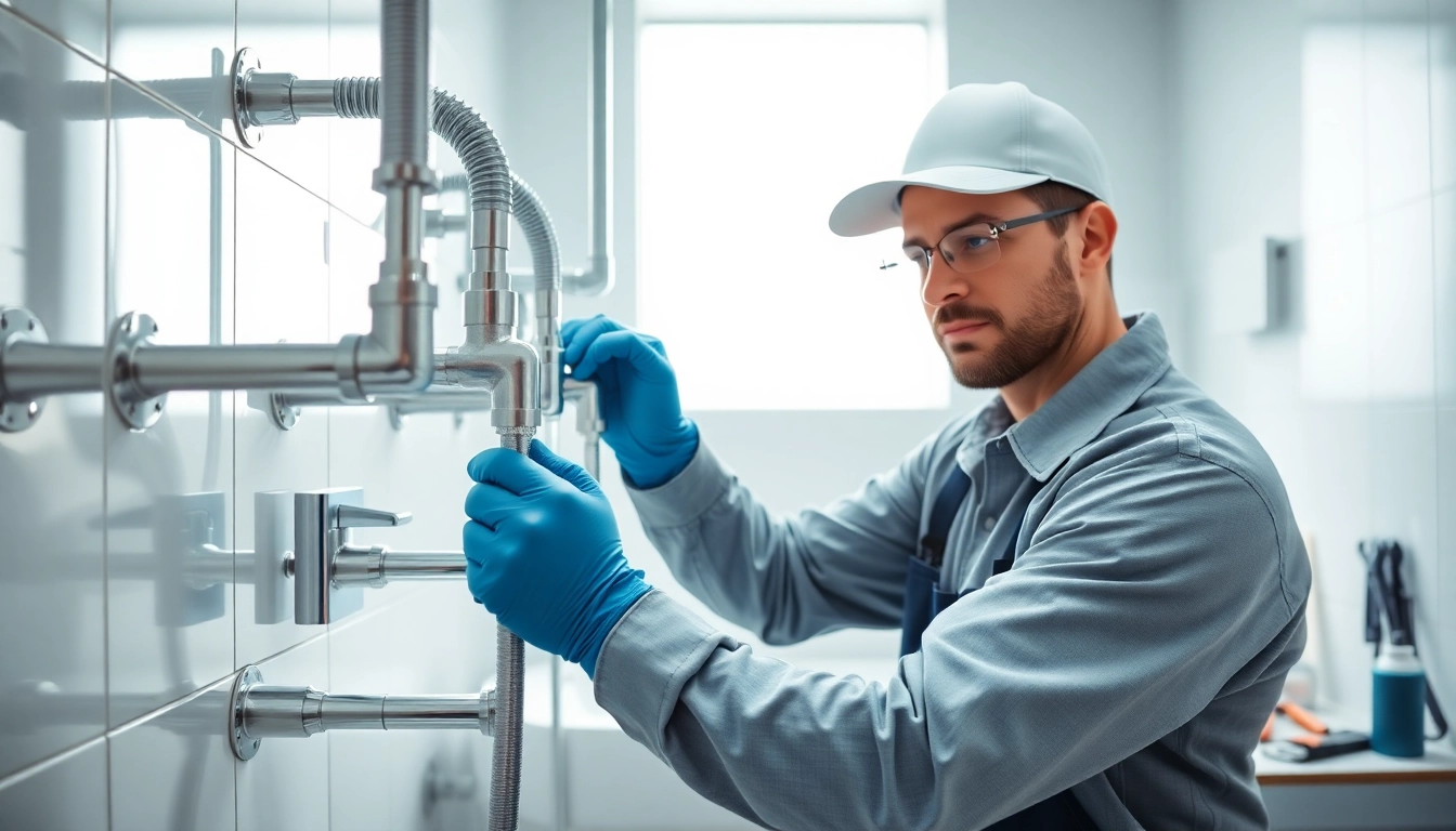 Sanitäre Installation durch sonni sanitär GmbH in einem modernen Badezimmer.