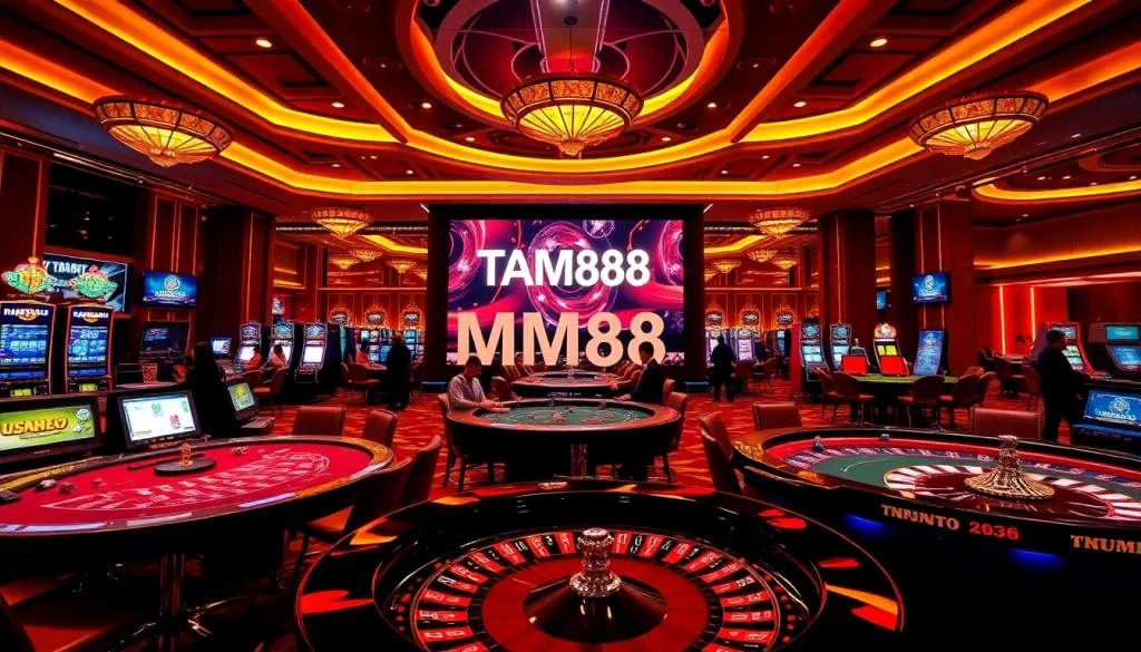 Experience the thrill of winning at Trang chủ MM88, with lively poker games and flashing slot machines.
