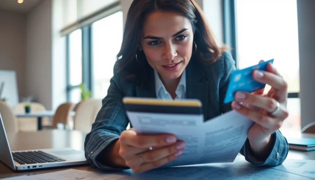 카드 한도 현금화에 대한 전문가 상담을 받고 있는 장면을 보여주고 있습니다.