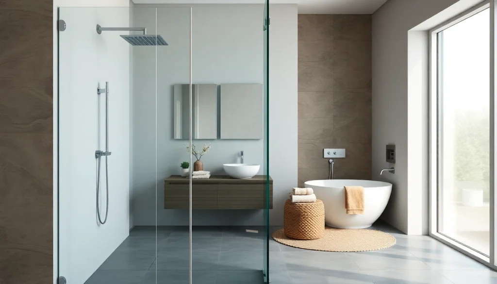 Installer une paroi de douche élégante pour moderniser votre salle de bain