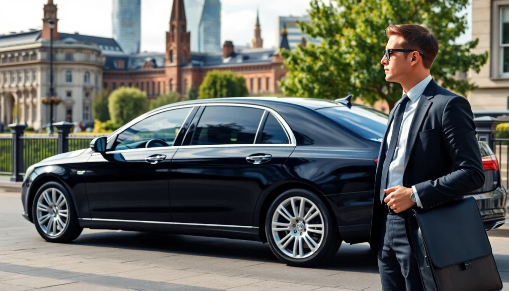 Experience premium Chauffeur Nottingham services in a luxury vehicle with a professional driver.