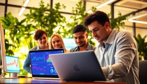 Engaging digital marketplace interface on af88.com displayed in a modern workspace environment.