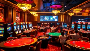 GG88 players enjoying a thrilling online casino experience with vibrant gambling elements.