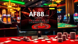 Experience the excitement of AF88 COM online gambling with vibrant casino games and sophisticated interface.
