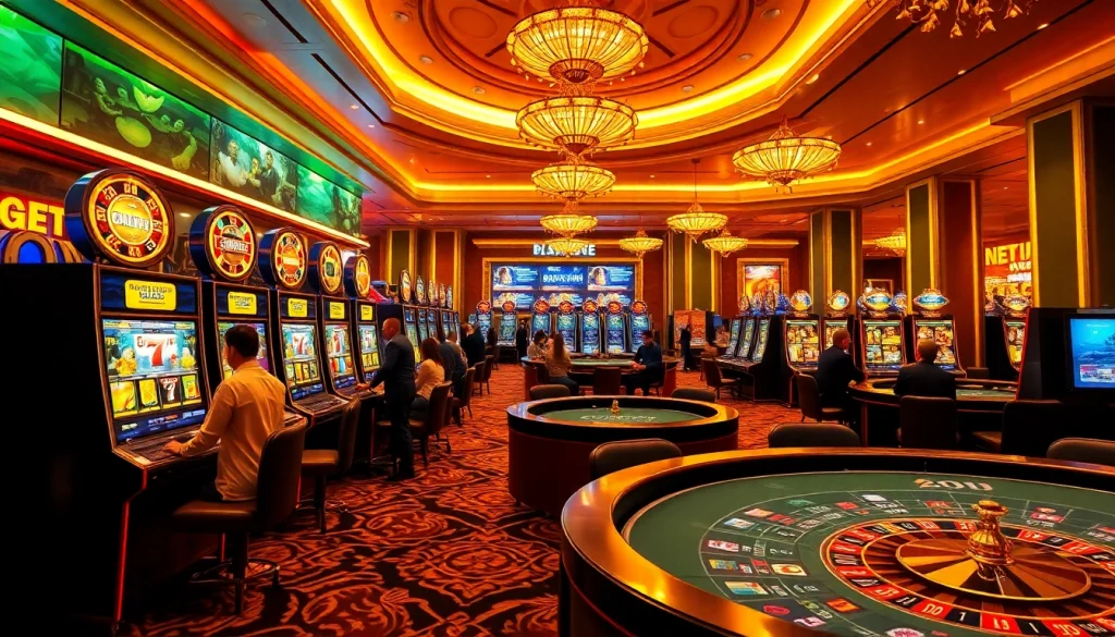 Experience exhilarating gameplay at dewanaga89 login with vibrant slot machines and thrilling casino action.