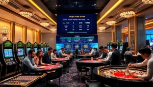 Experience the thrill of gaming at https://rr88.wales/ with high-stakes poker and vibrant slot machines.