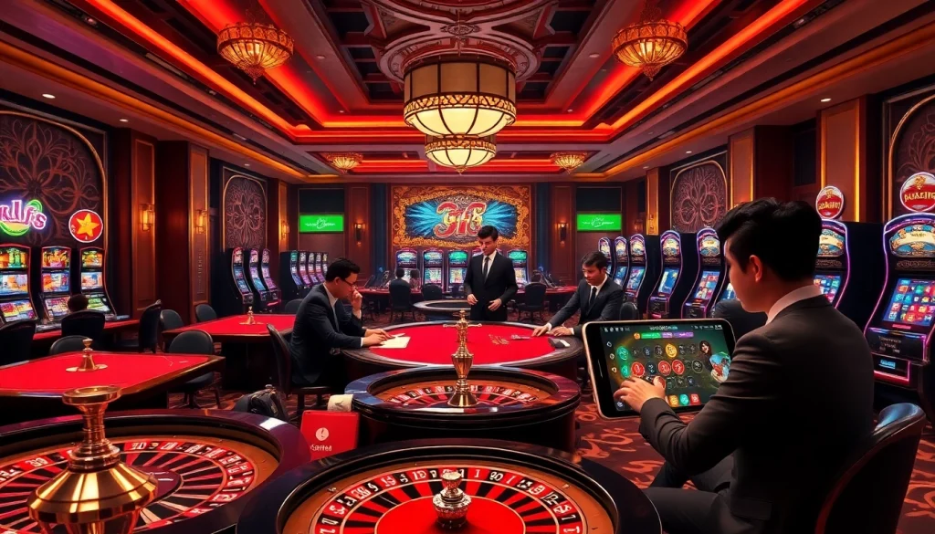 Experience the excitement at Trang chủ GG88 with vibrant casino games and modern betting interfaces.