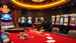 Experience the luxury of god55 vip with vibrant casino tables and exciting games.