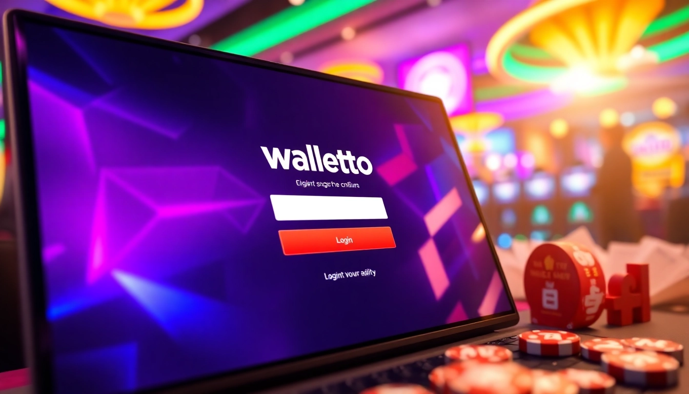 Gunakan walettoto login untuk mengakses tampilan antarmuka permainan slot online.