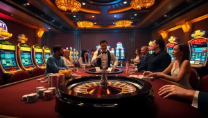 Action-packed gaming moment at 789BET casino with roulette and poker excitement.