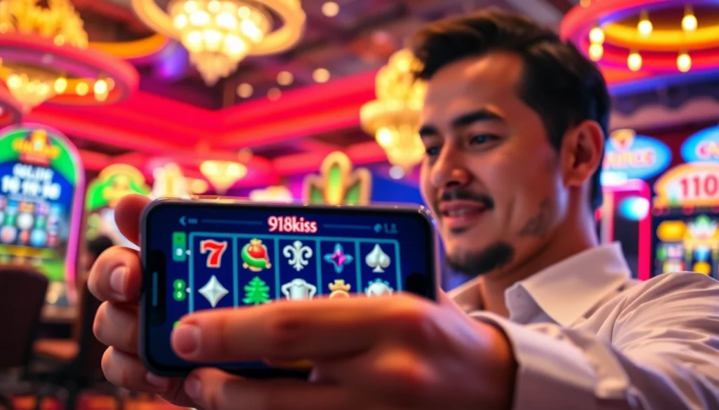 เล่นเกม 918kiss slot ในคาสิโนออนไลน์ที่น่าตื่นเต้น