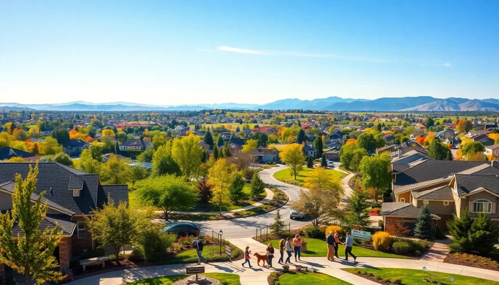 Families enjoy recreational activities in Clarksburg's community parks under bright sunlight.