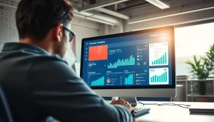 Boost your YouTube presence with a powerful youtube smm panel displayed on a computer screen.