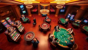 Experience the thrill of winning at 888new's luxurious casino atmosphere.