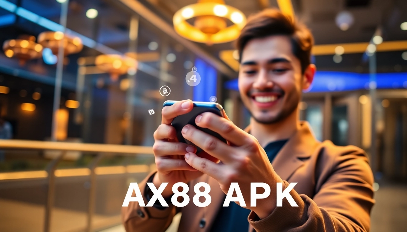 Trải nghiệm AX88 APK với giao diện ứng dụng thân thiện trên điện thoại thông minh.