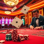 Experience thrilling gameplay at the 789P casino, featuring vibrant roulette wheels and colorful poker chips.