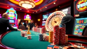 Gambling excitement at ww88 casino with poker, slots, and thrilling action.