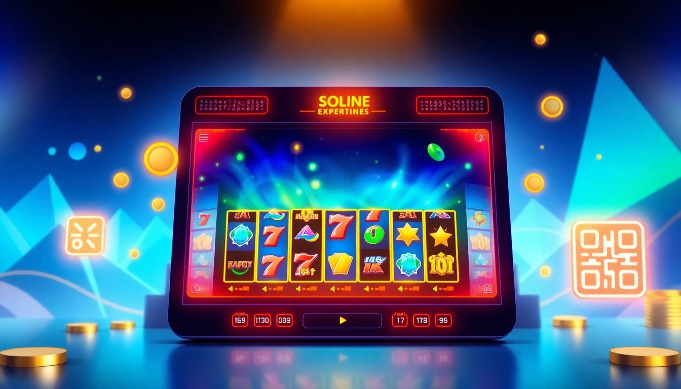 Melihat slot deposit 1000 dengan antarmuka permainan online yang menarik dan berwarna-warni.