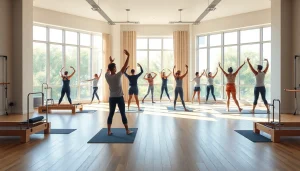 静かなスタジオで行われる魅力的なピラティスクラス。初心者向けのおすすめエクササイズを紹介します。ピラティス おすすめ