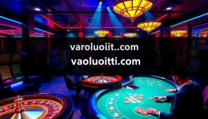 Showtime at the Casino showcases thrilling gambling action on https://vaoluoitv.it.com with poker and roulette tables.