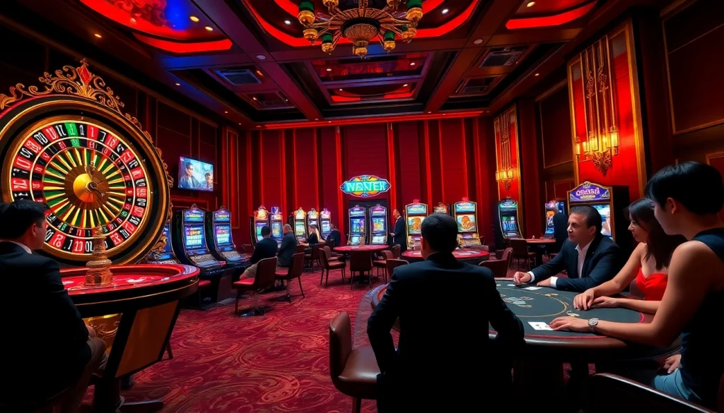 Experience the excitement of gaming at gg88 com with vibrant casino visuals.