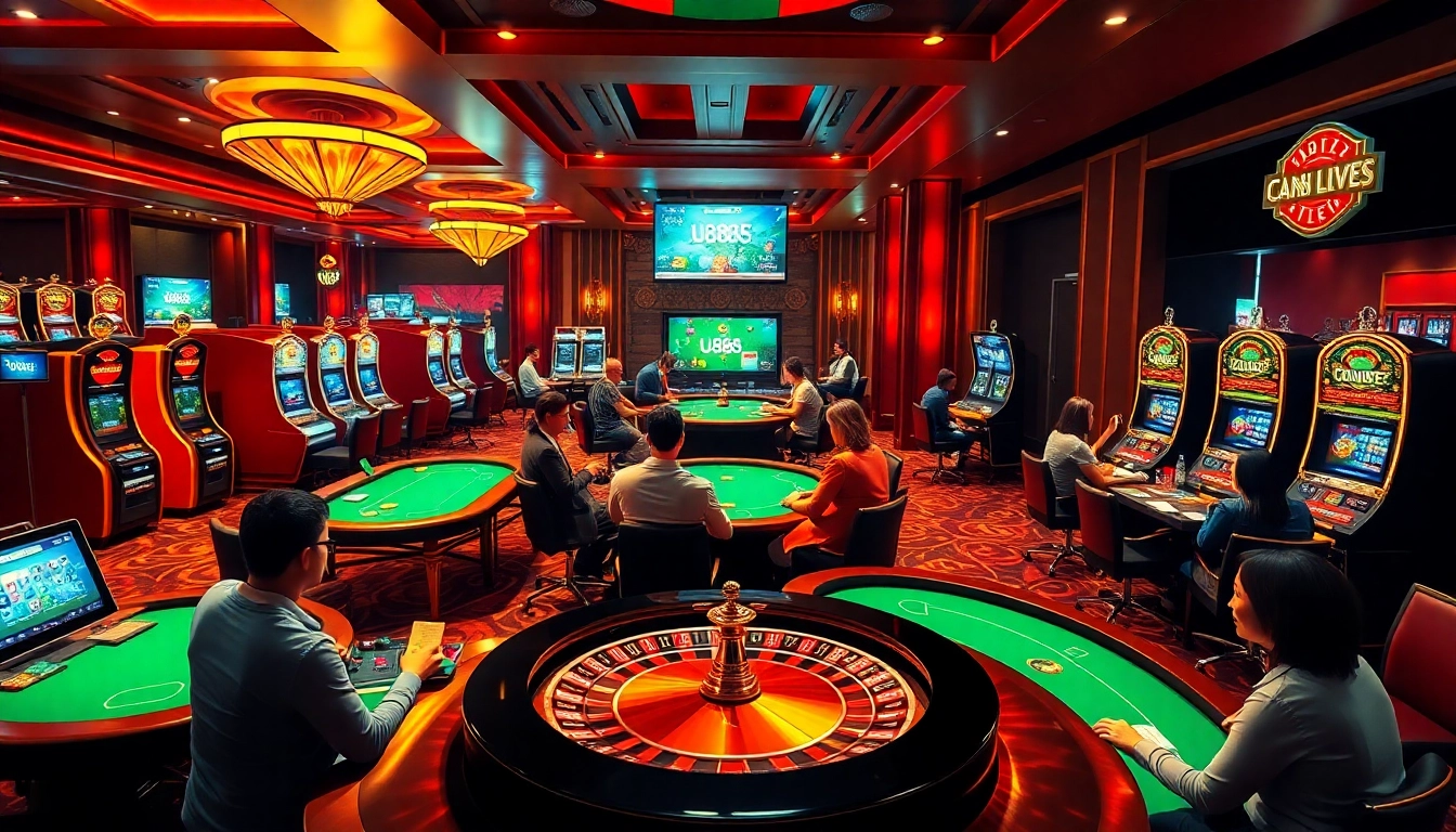 Experience thrilling action at u888 com with players at dynamic virtual casino tables.