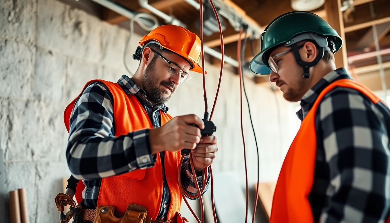 Wyoming Electrical Apprenticeship: a professional electrician at work showcasing essential skills and tools.