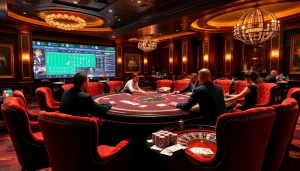 Experience high-stakes poker action at https://ev882.sa.com/ with beautifully designed casino elements and engaging players.