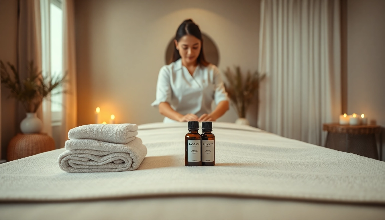 차분한 환경에서 전문 치료사와 함께하는 출장마사지 세션 구성.