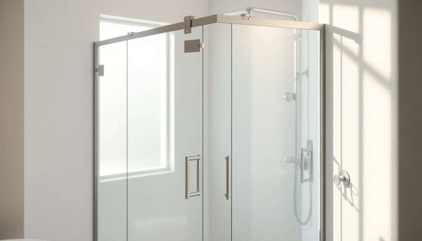 Experience modern elegance with stylish elegant shower doors reflecting sophistication and comfort.