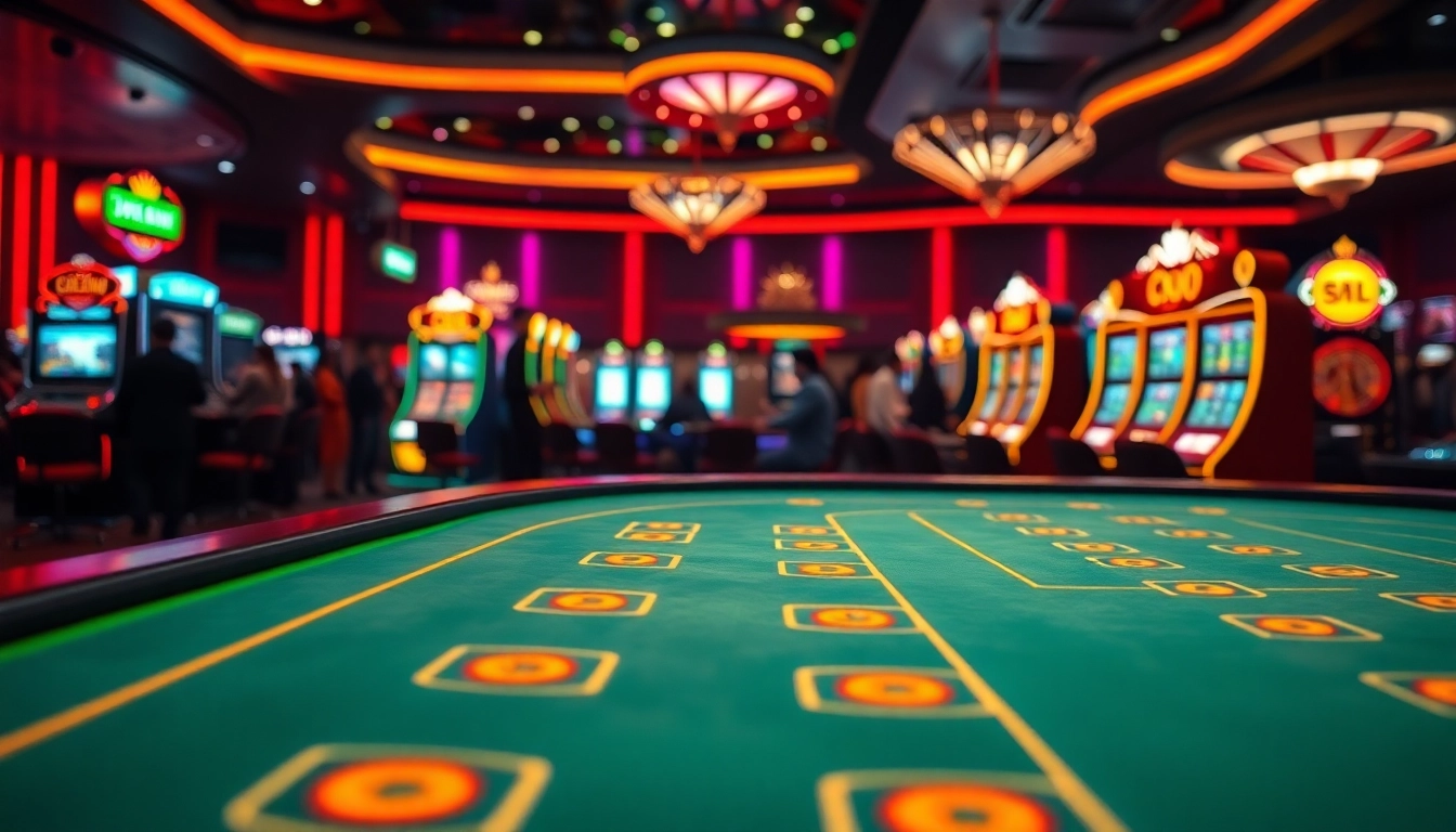 Experience the excitement of csgo gambling sites with vibrant casino gaming scenes.