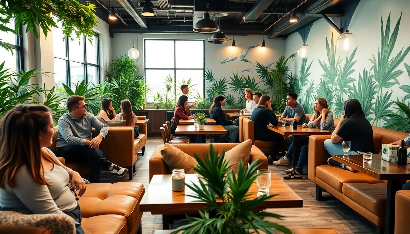 Besucher genießen die entspannte Atmosphäre im Social Club Lloret de Mar.