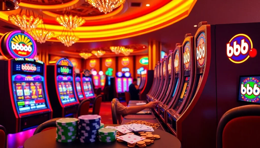 Experience the thrill of bk8 สล็อต with vibrant slot machines and exciting gameplay