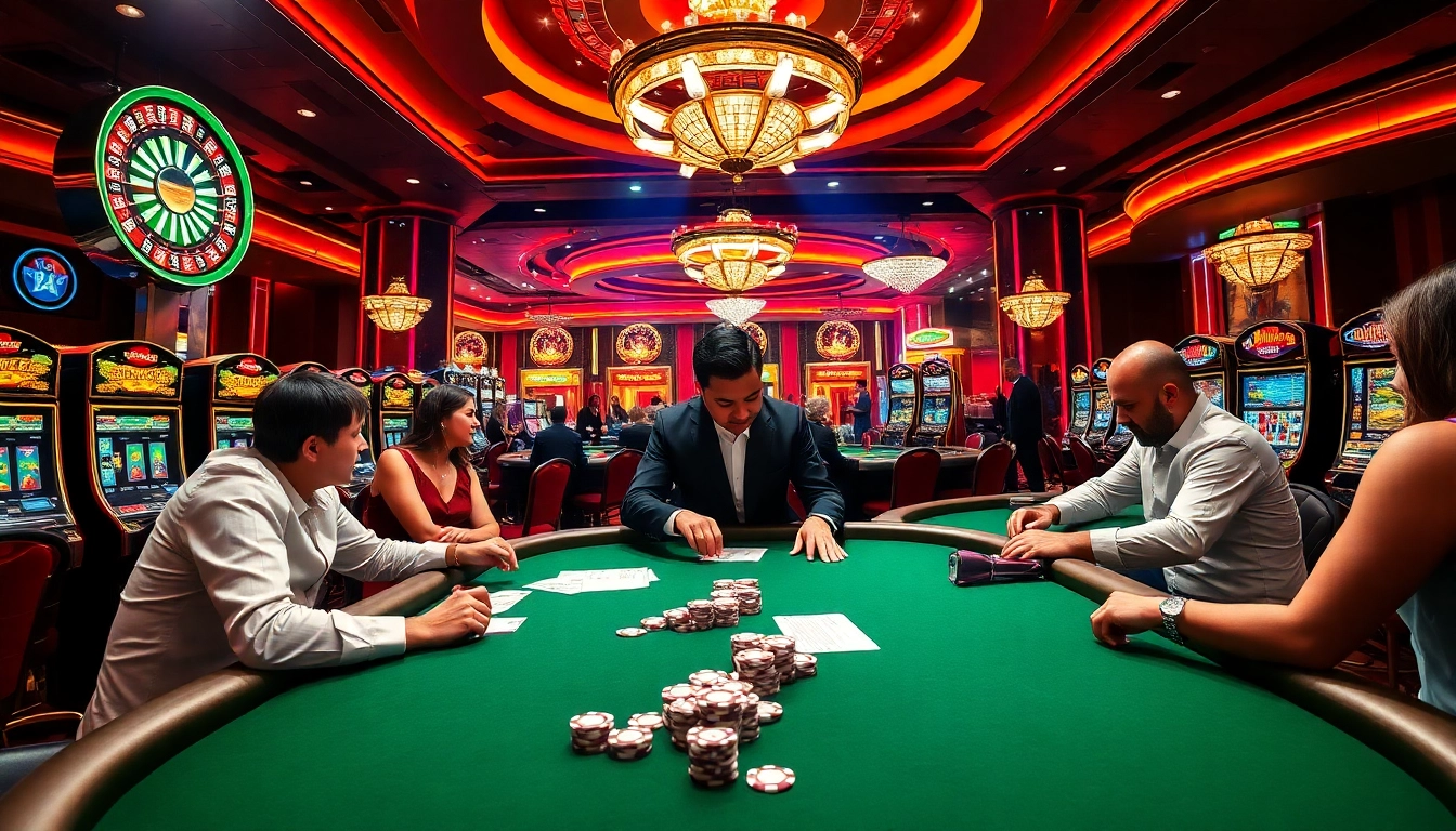 Experience the thrill of gambling with the hidden wiki 2026 in a vibrant casino setting.