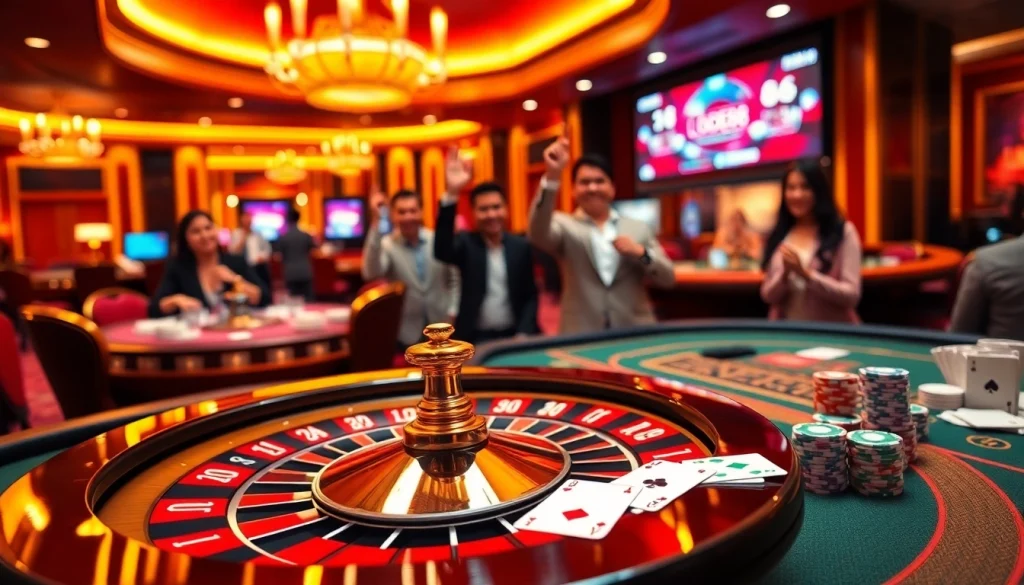 Engaging in high-stakes gameplay at LODE88's vibrant online casino.